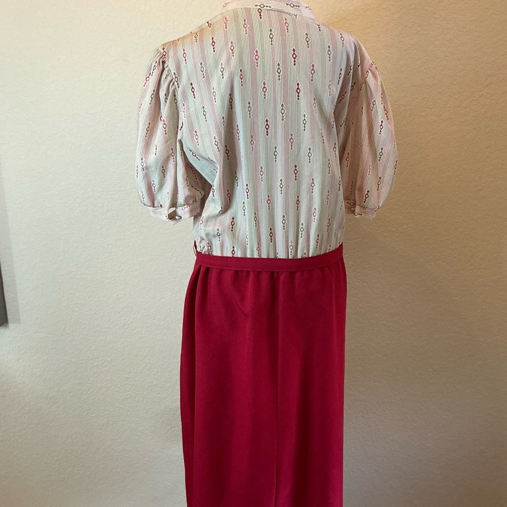 Vintage Malouf 70’s dress with belt - Picture 3 of 6